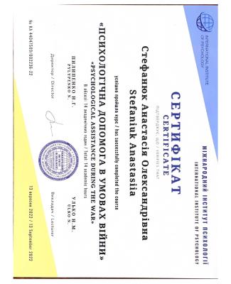 сертифікат 2
