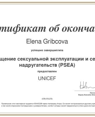 «Запобігання сексуальній експлуатації та сексуальної наруги (PSEA)» (2024)